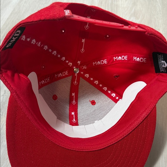 Red MADE Snapback Hat - Picture 6 of 11